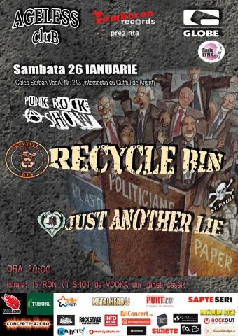 Punk Rock Show cu Recycle Bin si Just Another Lie